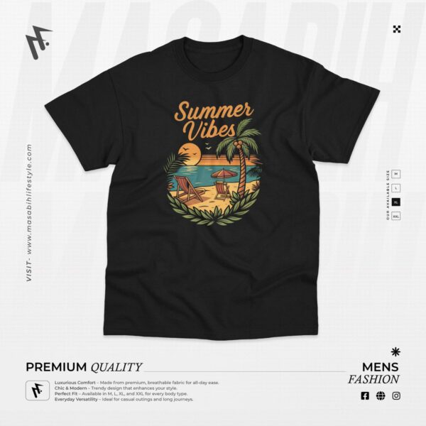 Masabih Mens Premium Designer Edition T Shirt