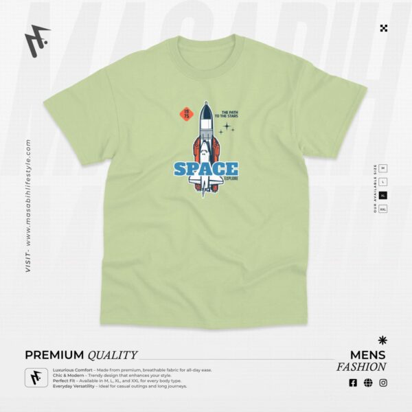 Masabih Mens Premium Designer Edition T Shirt