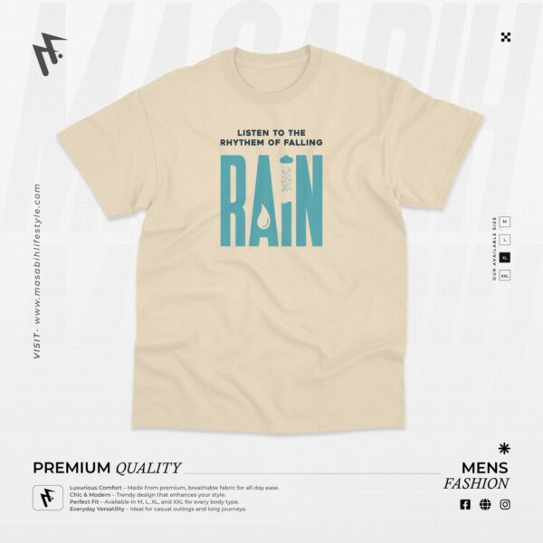 Masabih Mens Premium Designer Edition T Shirt