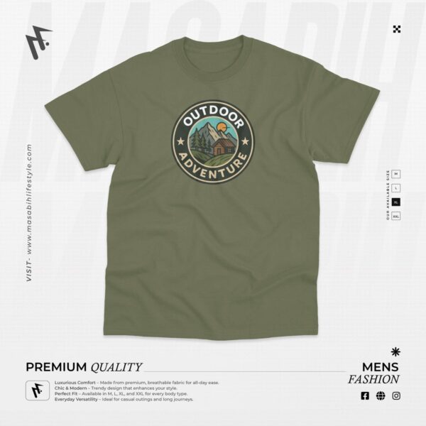 Masabih Mens Premium Designer Edition T Shirt