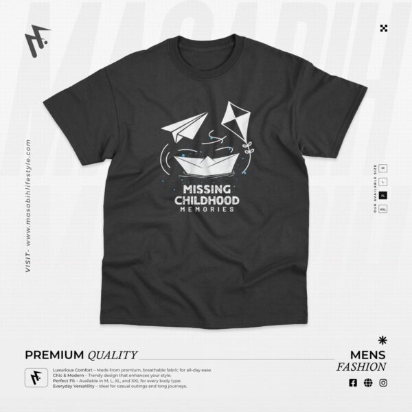 Masabih Mens Premium Designer Edition T Shirt