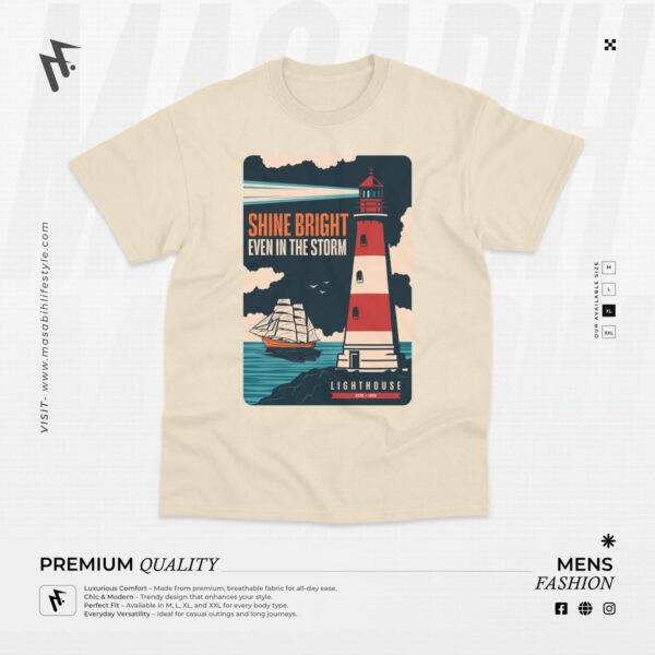 Masabih Mens Premium Designer Edition T Shirt