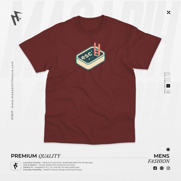 Masabih Mens Premium Designer Edition T Shirt