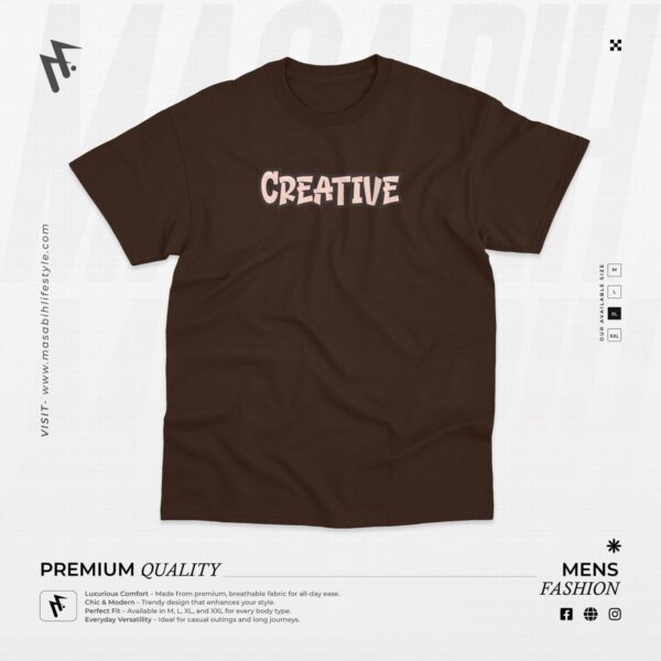 Masabih Mens Premium Designer Edition T Shirt