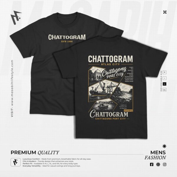 Masabih Mens Premium Designer Edition T Shirt