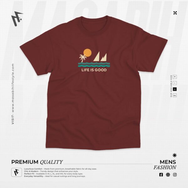 Masabih Mens Premium Designer Edition T Shirt