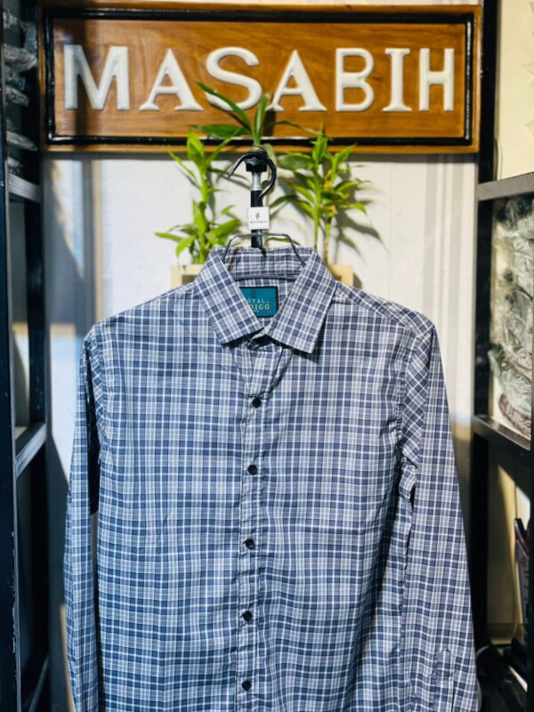 Mens Casual Check Shirt