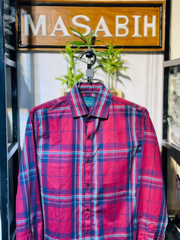 Mens Casual Check Shirt