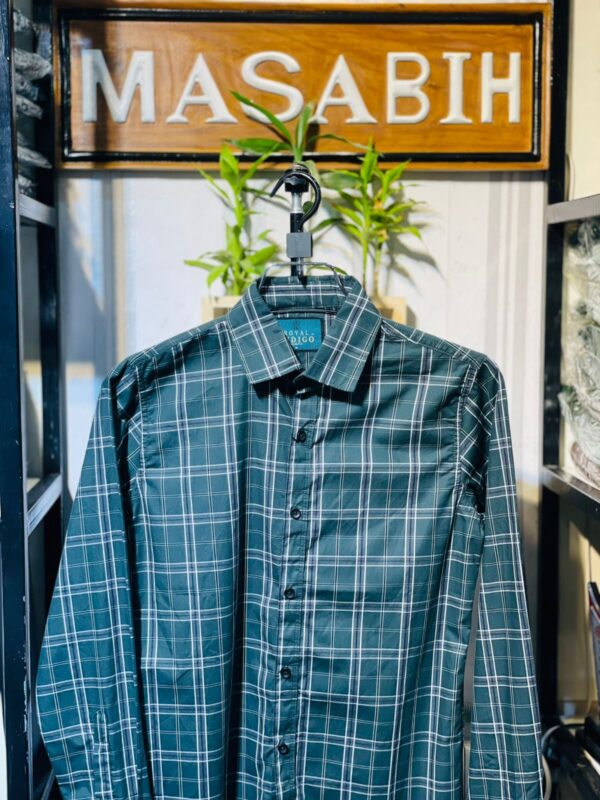 Mens Casual Check Shirt