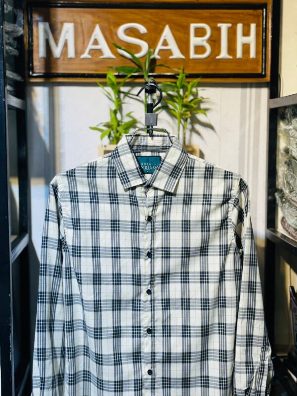 Mens Casual Check Shirt