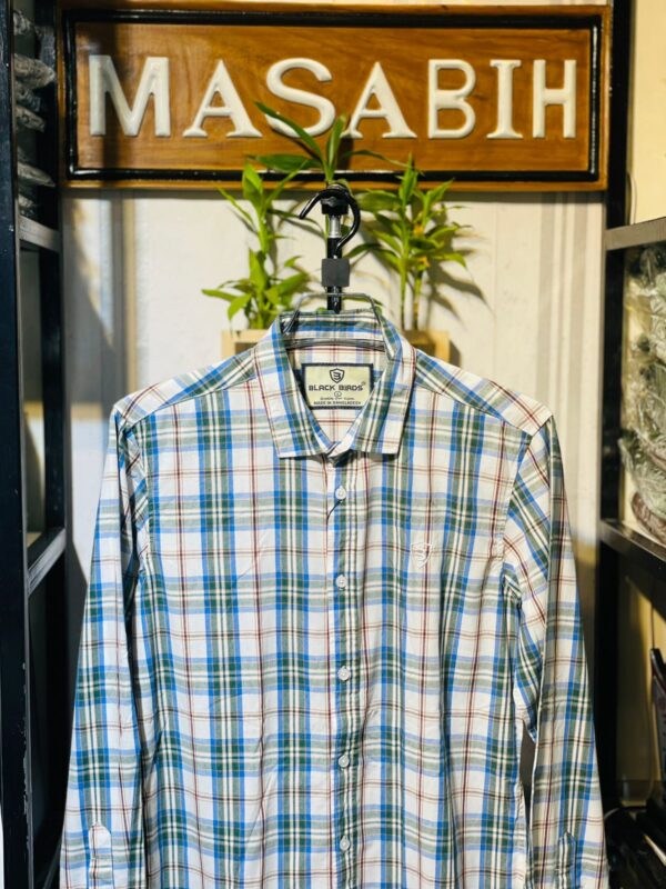 Mens Casual Check Shirt
