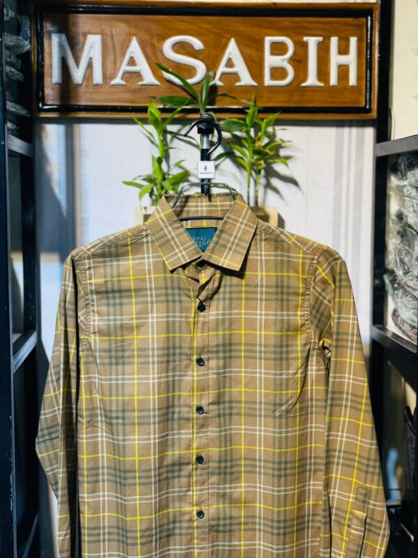 Mens Casual Check Shirt