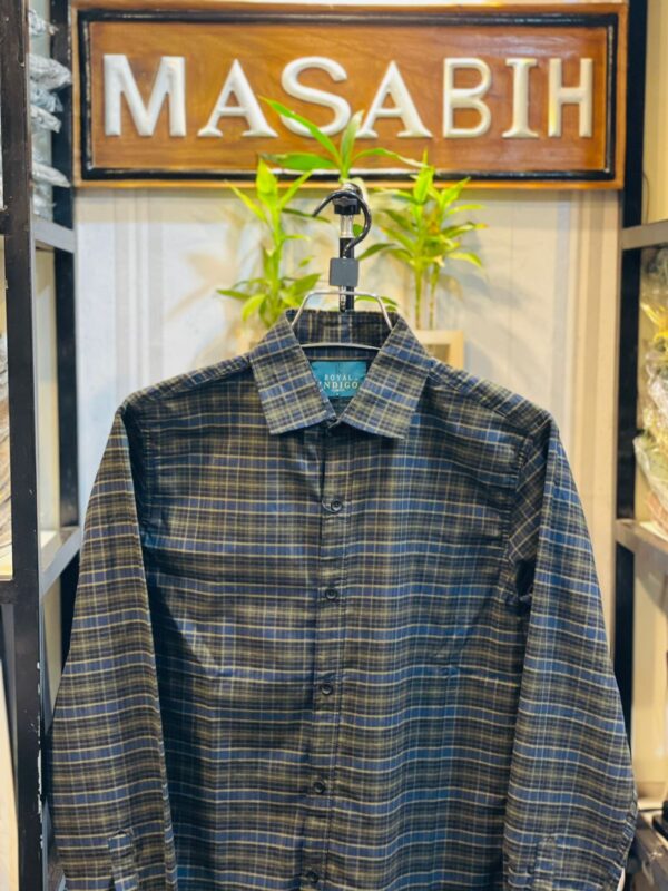 Mens Casual Check Shirt