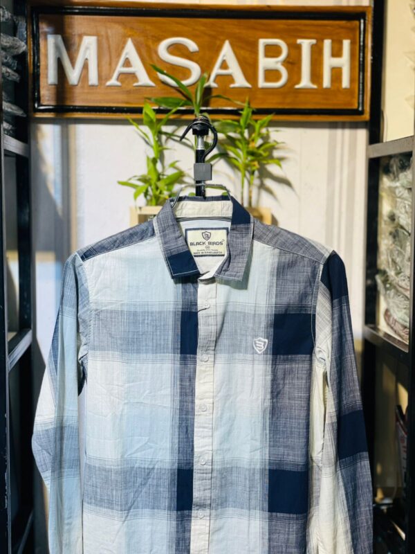Mens Casual Check Shirt