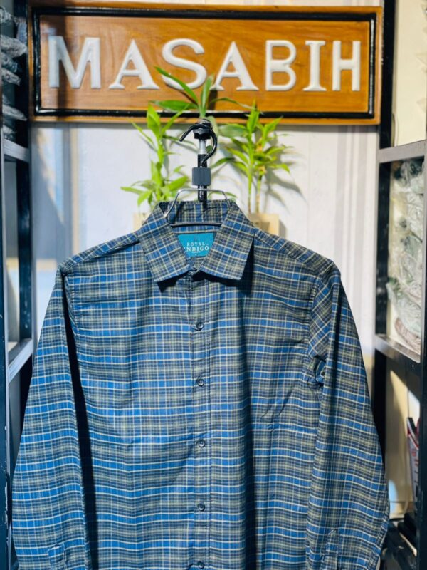 Mens Casual Check Shirt