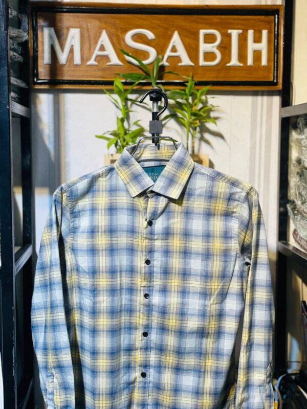 Mens Casual Check Shirt