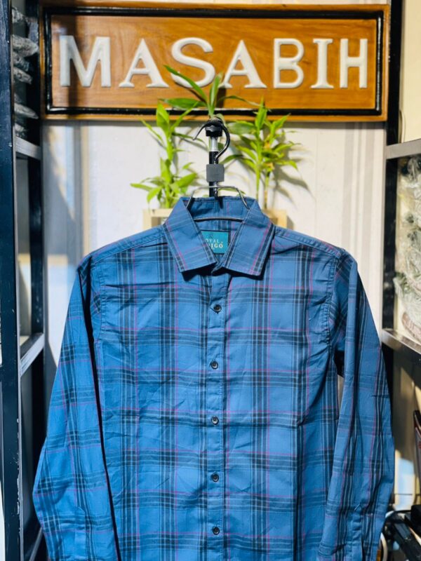 Mens Casual Check Shirt