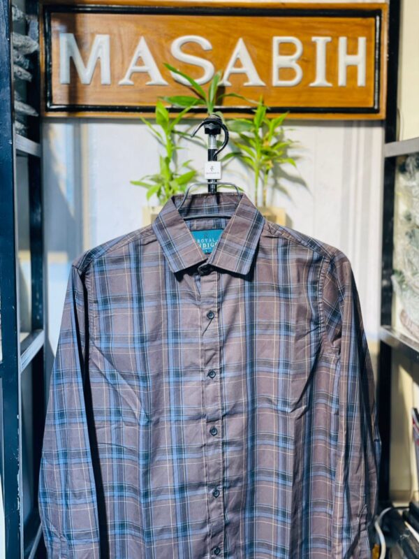 Mens Casual Check Shirt