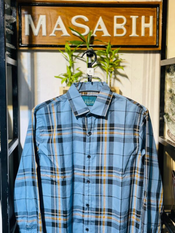 Mens Casual Check Shirt