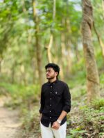 Premium Oxford Cotton Black Shirt - Image 3