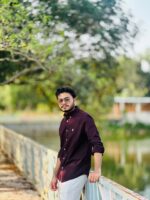 Premium Oxford Cotton Dark Maroon Shirt - Image 3