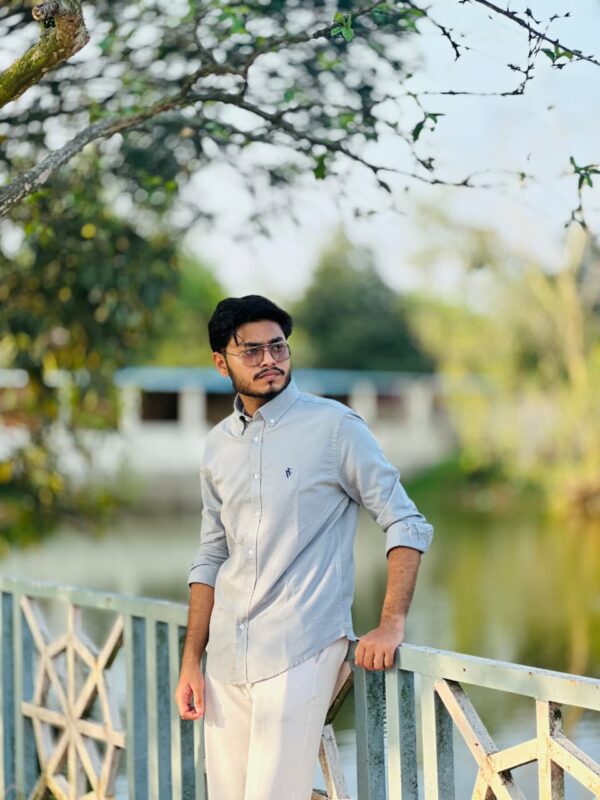 Premium Oxford Cotton Ash Colour Shirt