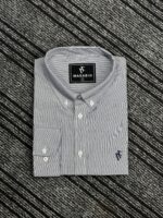Premium Stripe Poplin Shirt(grey)1 - Image 5