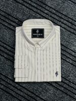 Premium Stripe Poplin Shirt(Millionaire) - Image 5