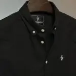 Premium Oxford Cotton Black Shirt