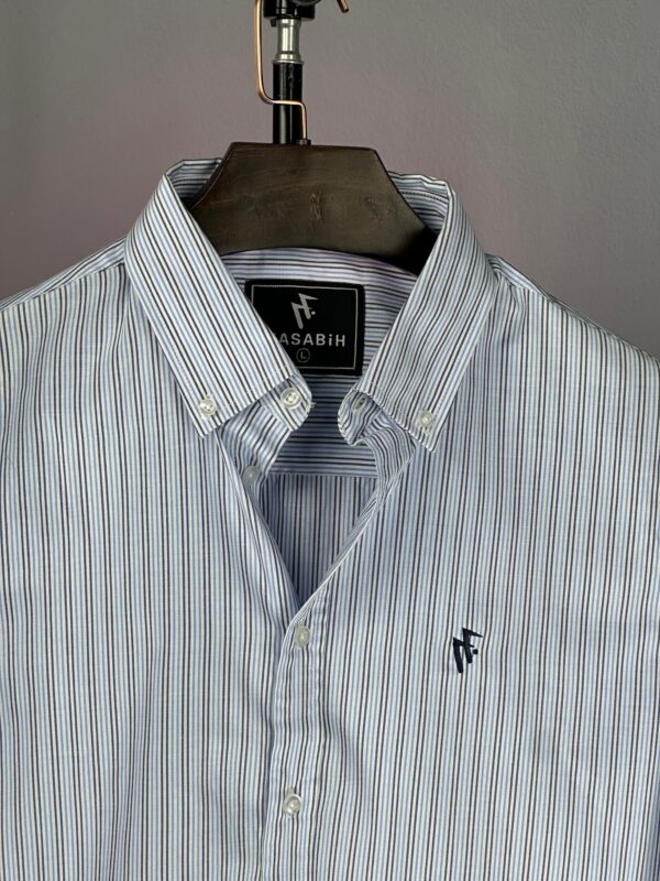 Premium Stripe Poplin Shirt(elite)