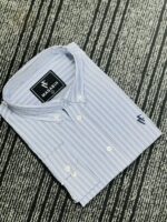Premium Stripe Poplin Shirt - Image 2