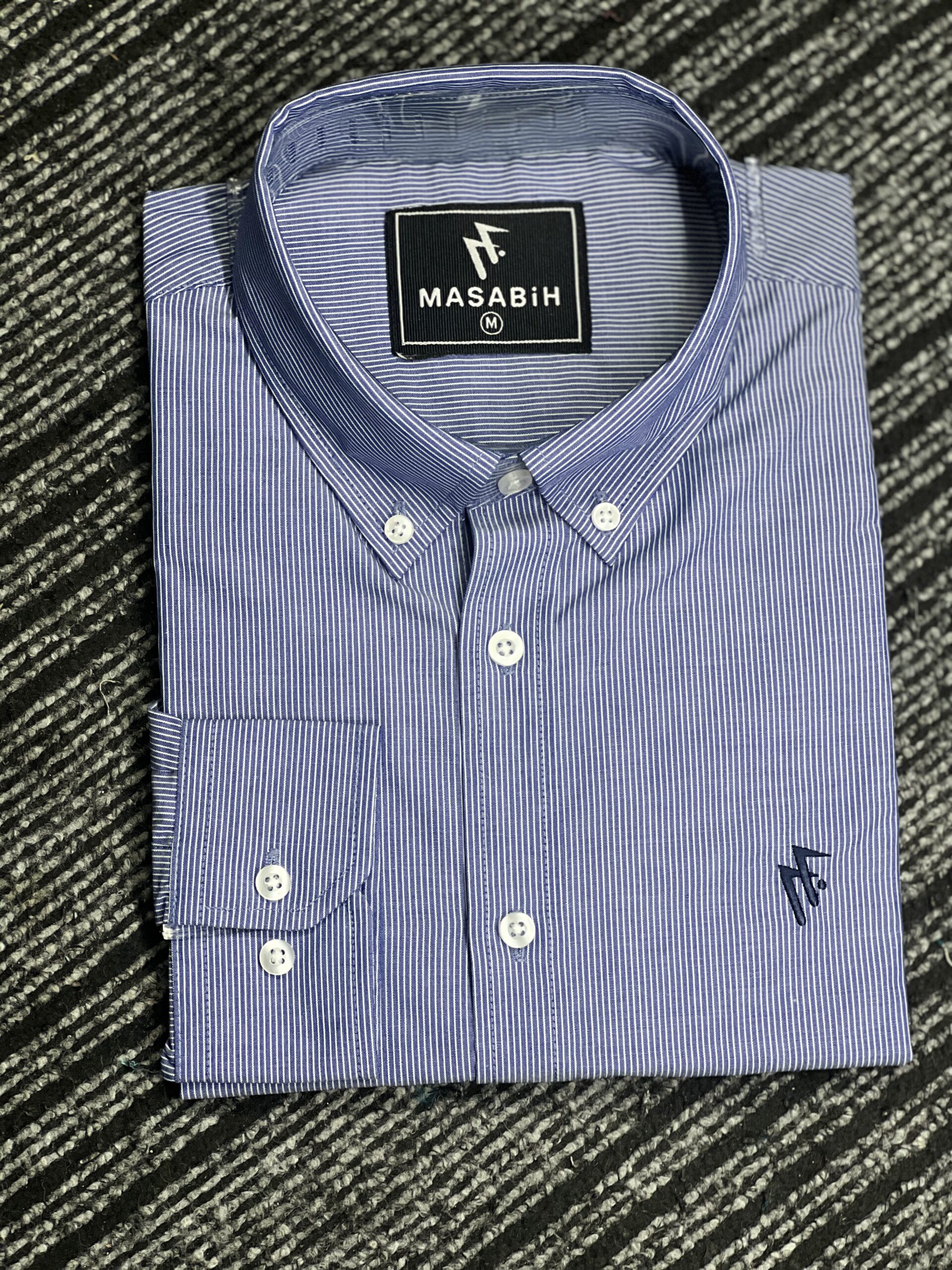 IMG_8602.JPG Premium Stripe Poplin Shirt - Image 1