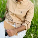 Premium Oxford Cotton Beige Colour Shirt