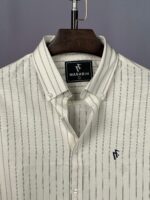 Premium Stripe Poplin Shirt(Millionaire)