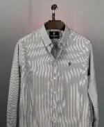 Premium Stripe Poplin Shirt(grey)1 - Image 4