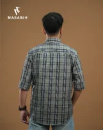 Check Cotton Shuttle Grey - Image 2