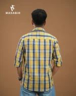 Check Cotton Yellow - Image 2