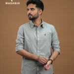 Solid Cotton Silver