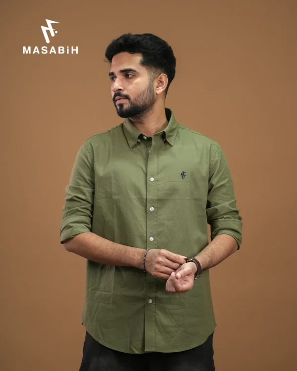 Solid Cotton Olive