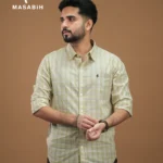 Stripe Cotton Pastel Grey