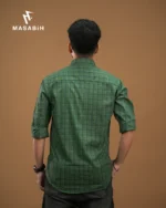 Check Cotton Hazel Green - Image 2