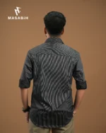 Stripe Cotton Black - Image 2