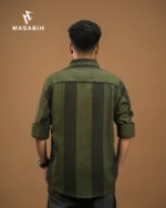 Check Cotton Rifle Green - Image 2