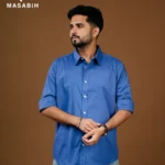 Solid Cotton Blue
