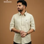 Solid Cotton Satin Linen