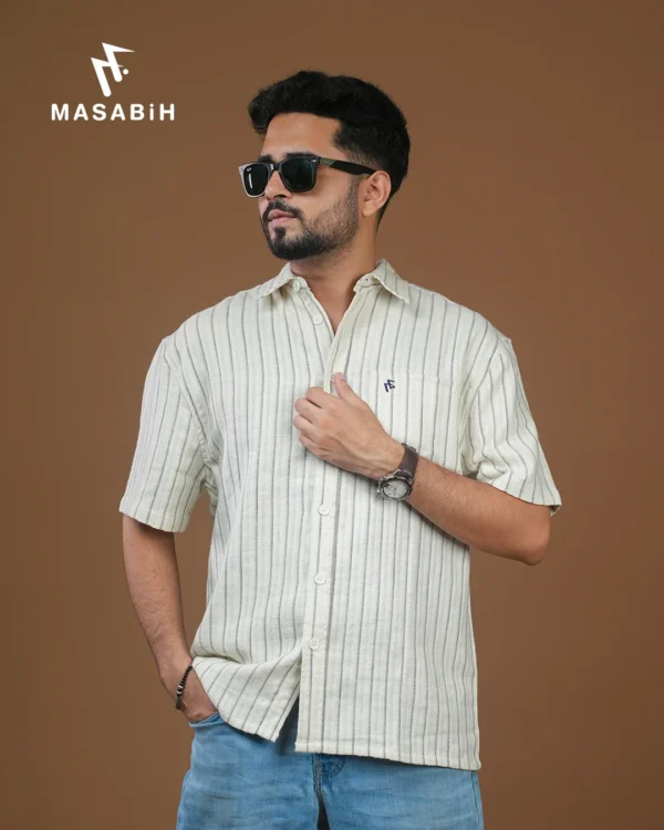 Boxy Fit Cotton Grey Goose